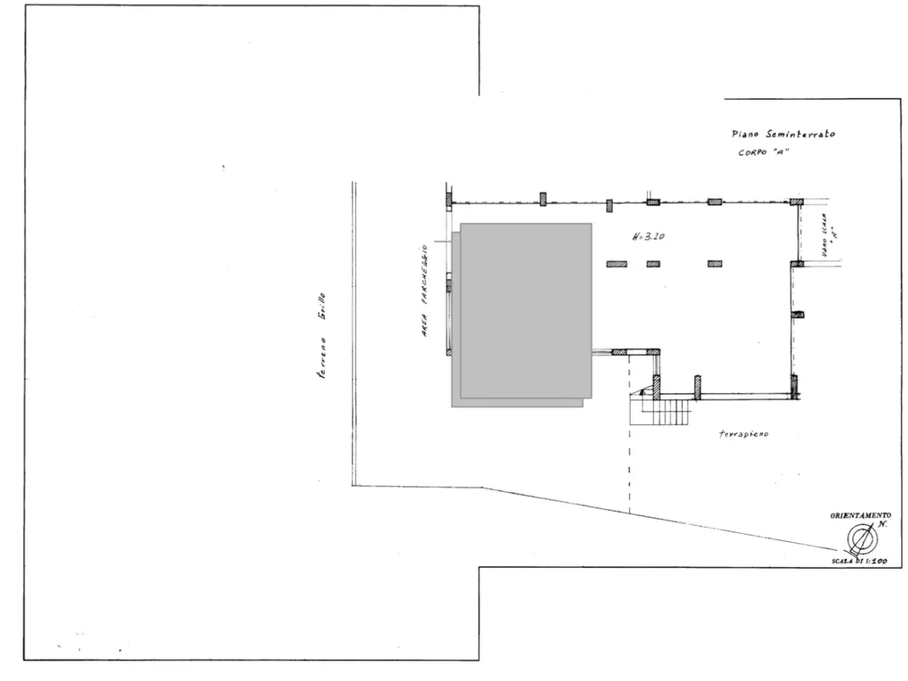 Magazzino in Corso Aldo Moro 63, San Filippo Del Mela, {3} - Planimetria 1