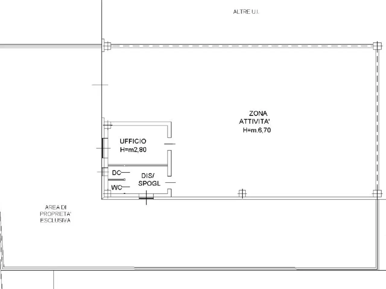 Capannone in Via Angelo Molinari 3, Codogno, {3} - Planimetria 1