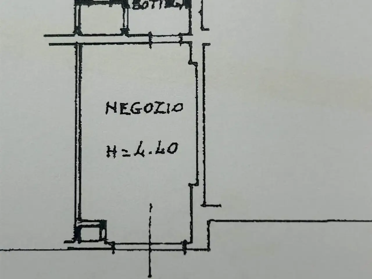Negozio in Via Francavilla, Firenze, {3} - Planimetria 1