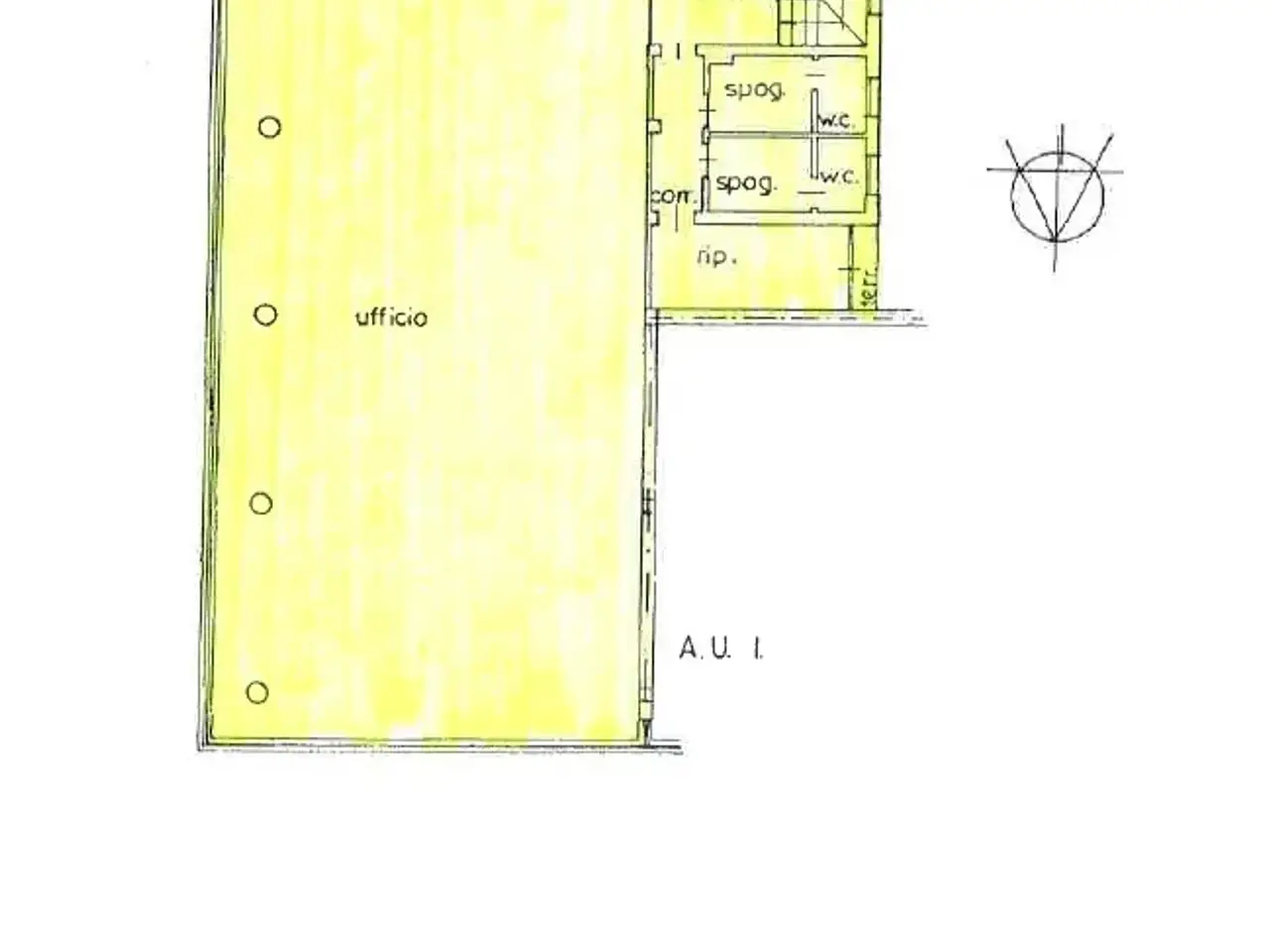 Palazzina commerciale in Via Italia Unita 1, Torri Di Quartesolo, {3} - Planimetria 1