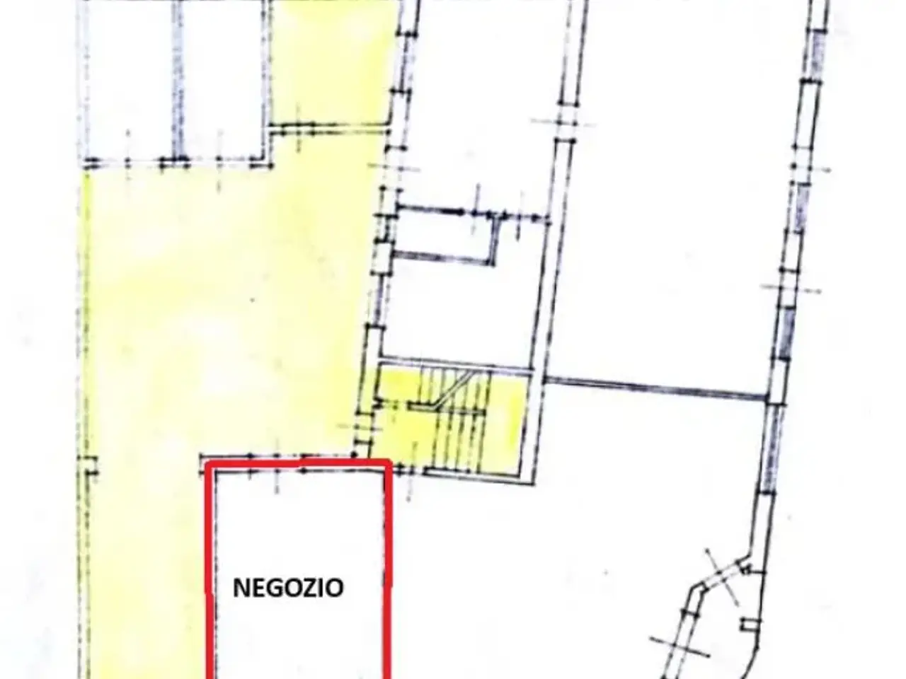 Negozio in Via Rismondo, Seregno, {3} - Planimetria 1