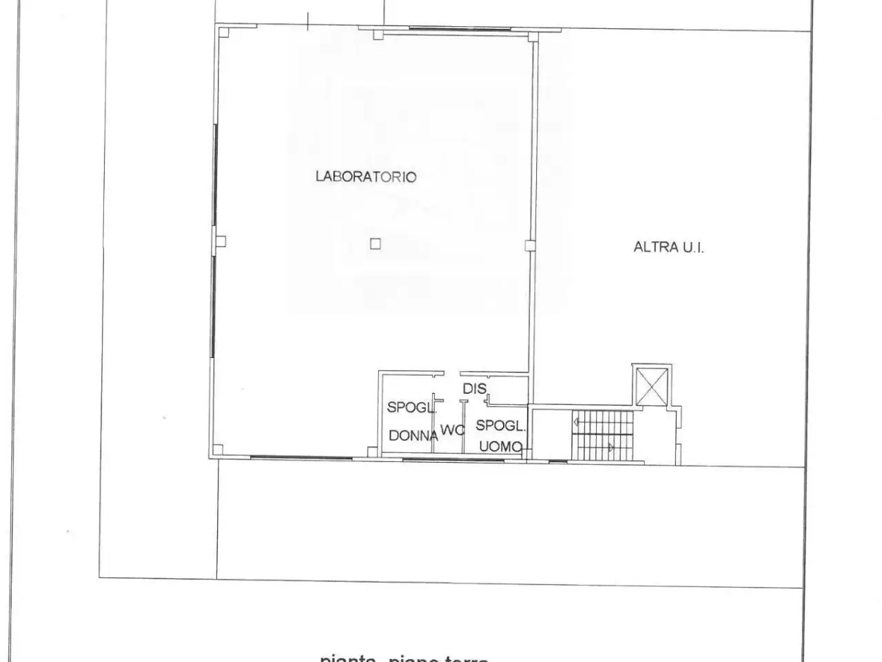 Capannone in Via Eugenio Curiel 3, Reggio nell'Emilia, {3} - Planimetria 1