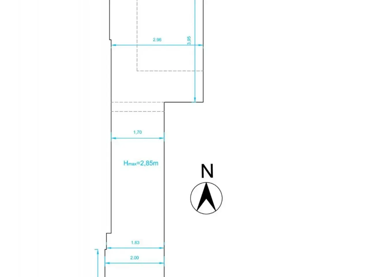 Negozio in Via Piedigrotta, Napoli, {3} - Planimetria 1
