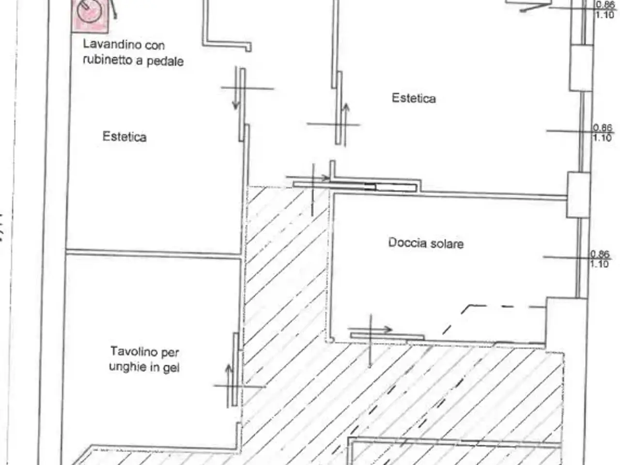 Negozio in Piazza Gian Lorenzo Bernini 3, Cormano, {3} - Planimetria 1