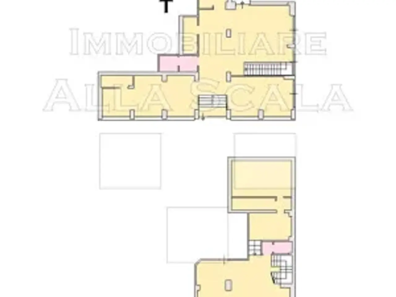 Ufficio in Via San Simpliciano, Milano, {3} - Planimetria 1