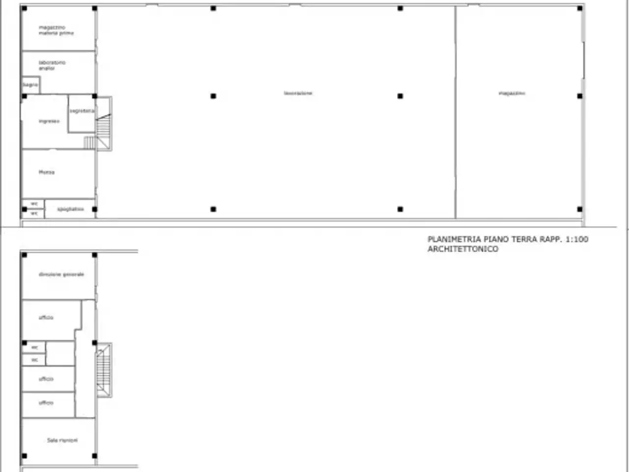 Capannone in Via delle Valli, Aprilia, {3} - Planimetria 1