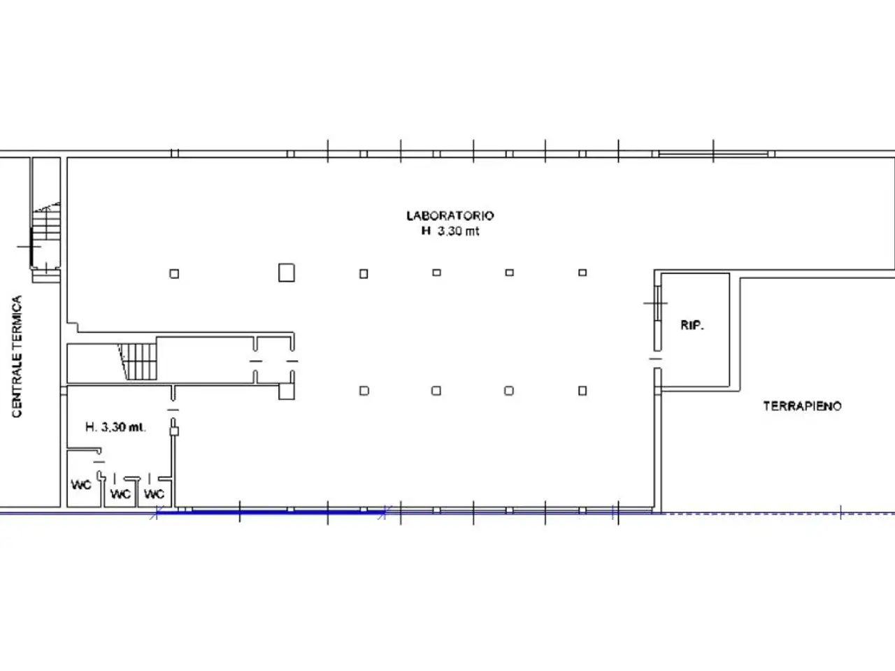 Laboratorio in Via E. De Amicis 49, Cinisello Balsamo, {3} - Planimetria 1