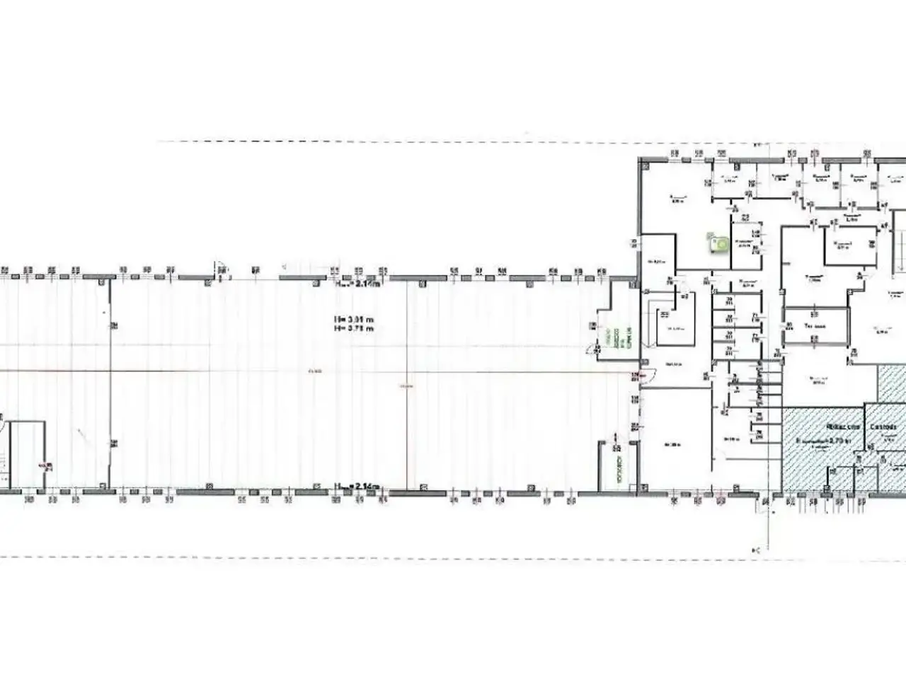Ufficio in Via Averolda, Travagliato, {3} - Planimetria 1