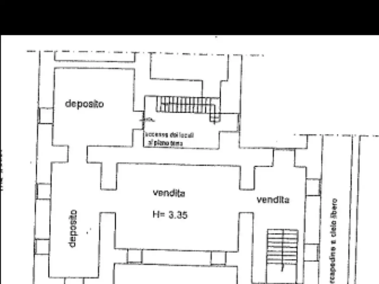 Negozio in Via Enea, Napoli, {3} - Planimetria 1