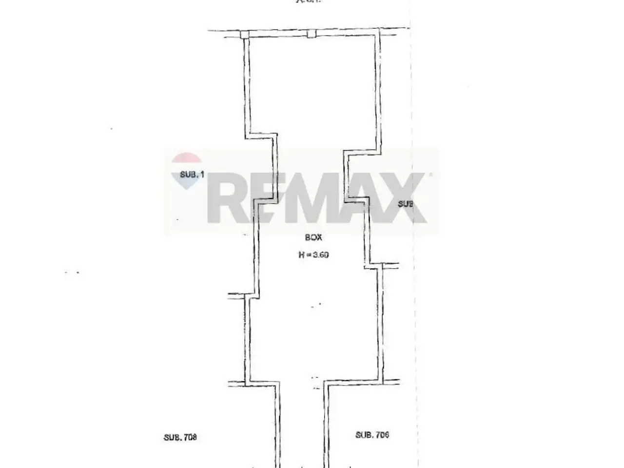 Magazzino in , Bergamo, {3} - Planimetria 1
