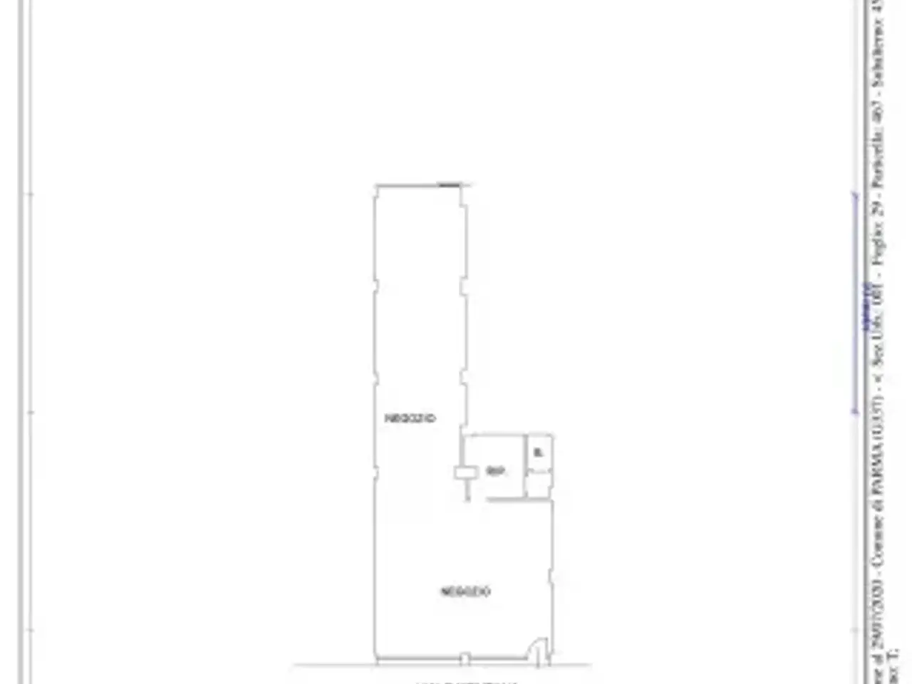 Benessere in Viale Mentana, Parma, {3} - Planimetria 1