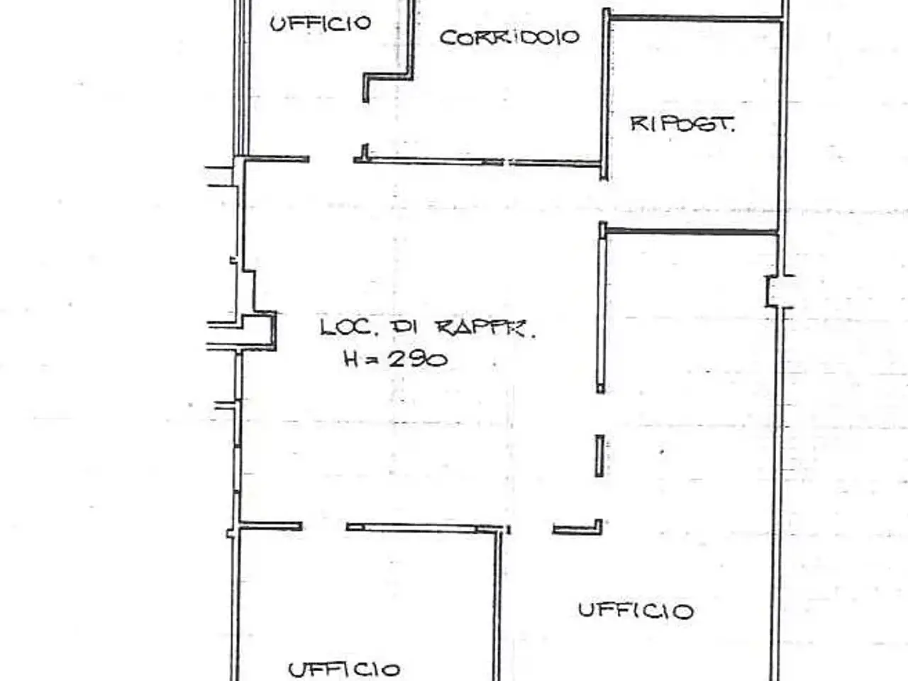 Ufficio in Viale Vicenza 59, Bassano Del Grappa, {3} - Planimetria 1