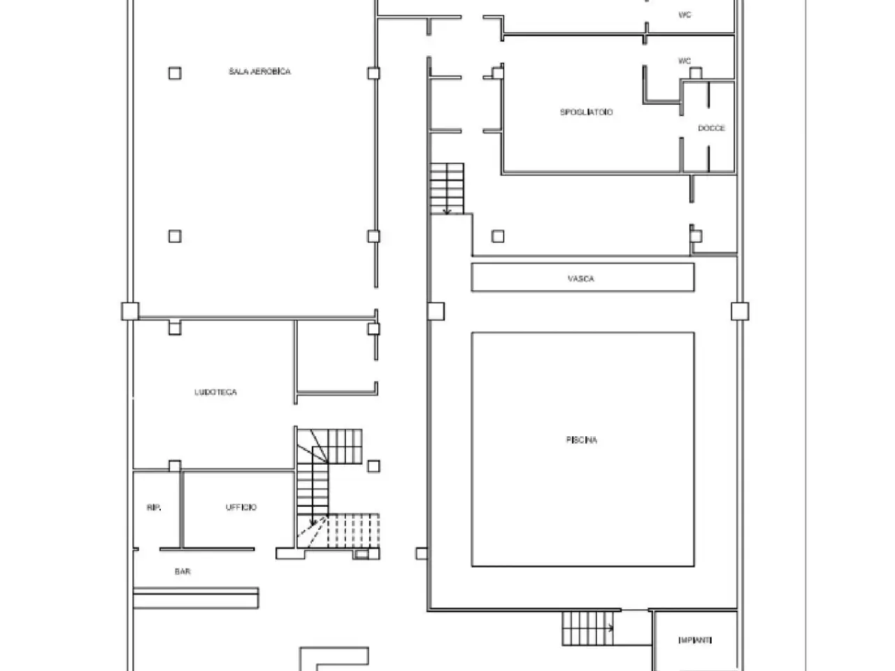 Negozio in Viale dei Pini 24, Termoli, {3} - Planimetria 1