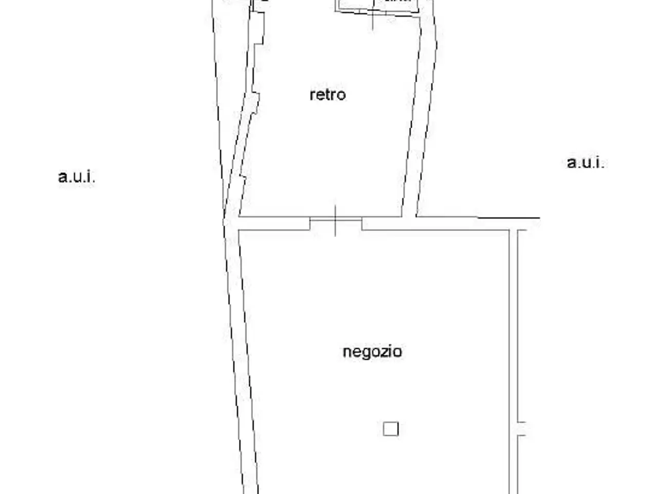 Negozio in Piazza Volontari della Libertà, Cantu', {3} - Planimetria 1