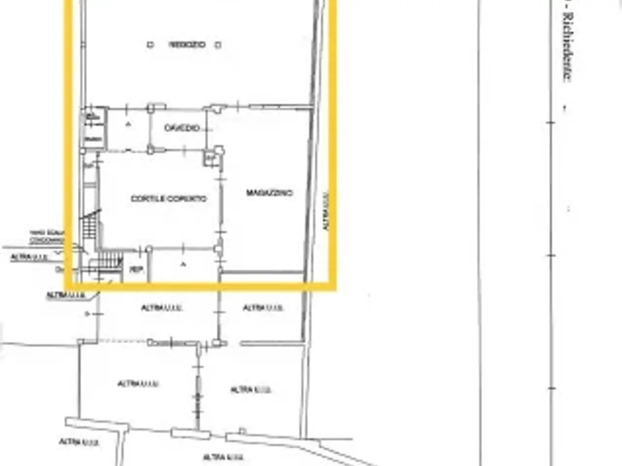 Negozio in Corso Moncalieri 21, Torino, {3} - Planimetria 1