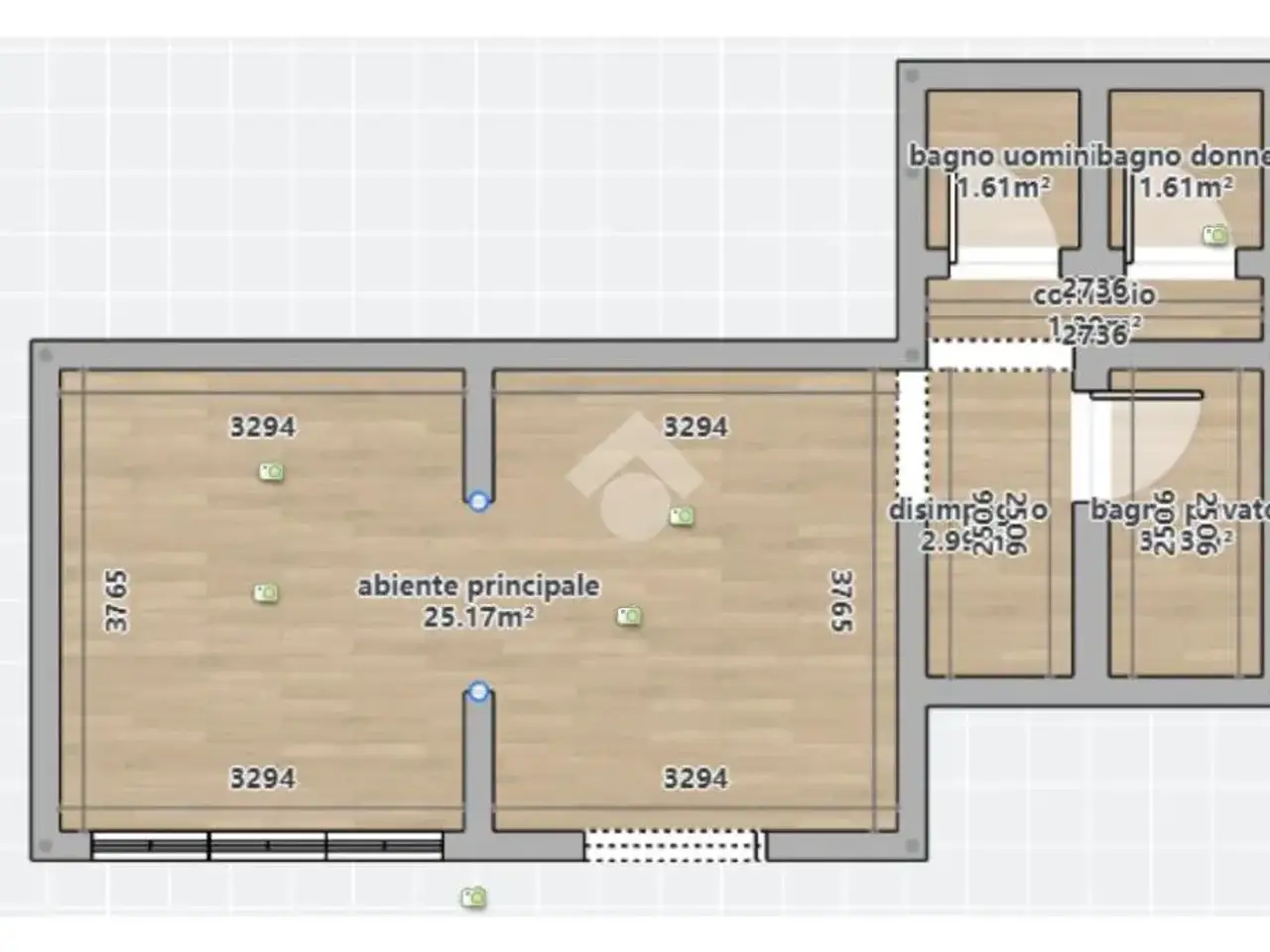 Magazzino in Via Unione Europea 22, Marmirolo, {3} - Planimetria 1