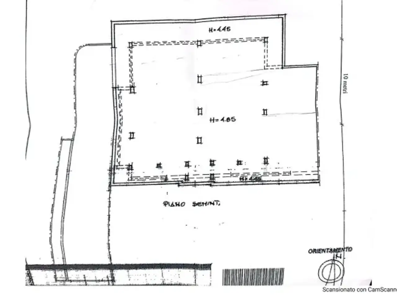 Magazzino in Via Dante De Blasi 15, Lecce, {3} - Planimetria 1