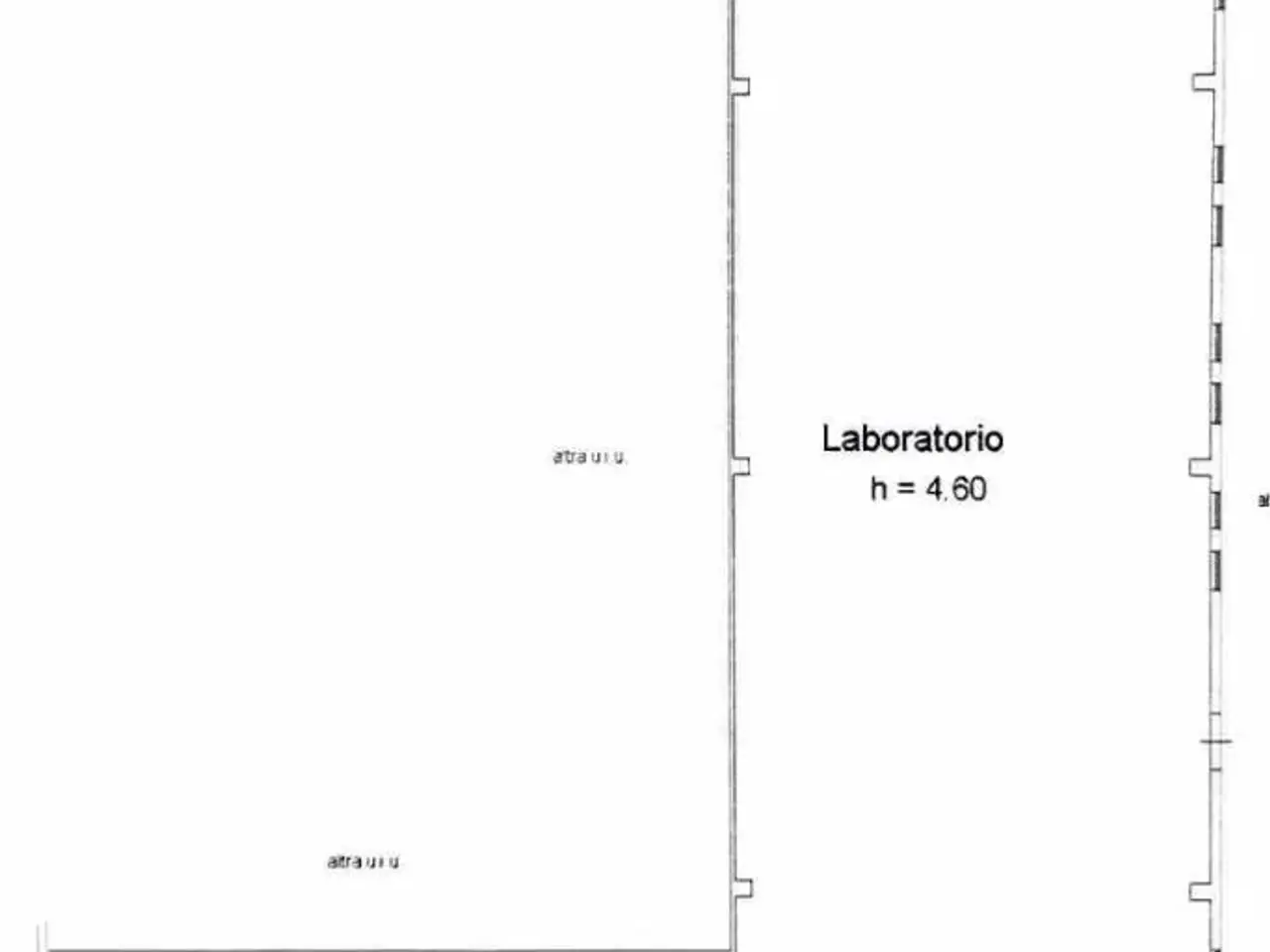 Capannone in Viale Sardegna 1, Cascina, {3} - Planimetria 1