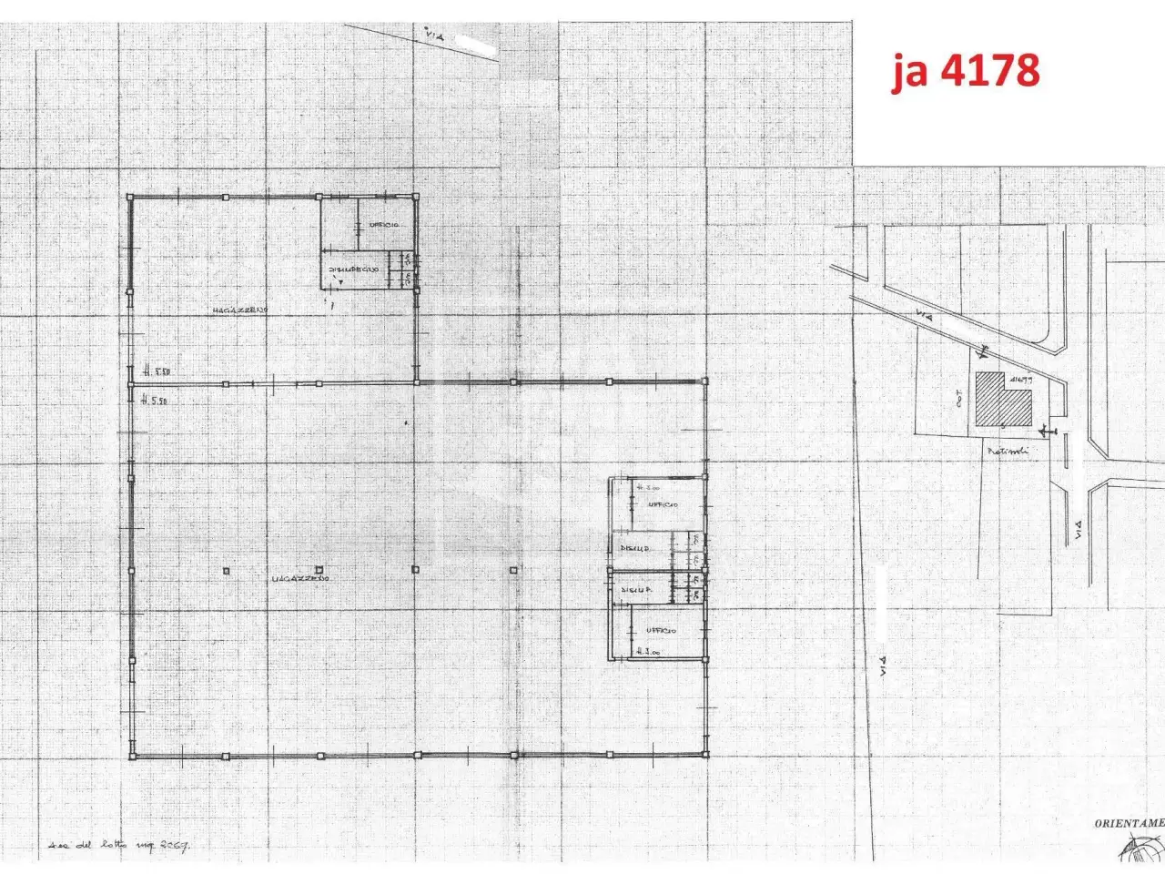 Capannone in Via Felice Casorati 9, Reggio Emilia, {3} - Planimetria 1