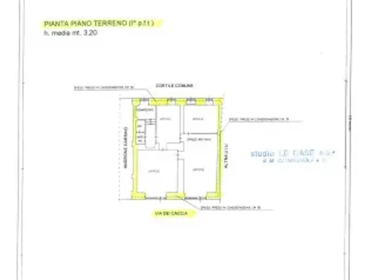 Ufficio in Via dei Caccia 5, Novara, {3} - Planimetria 1