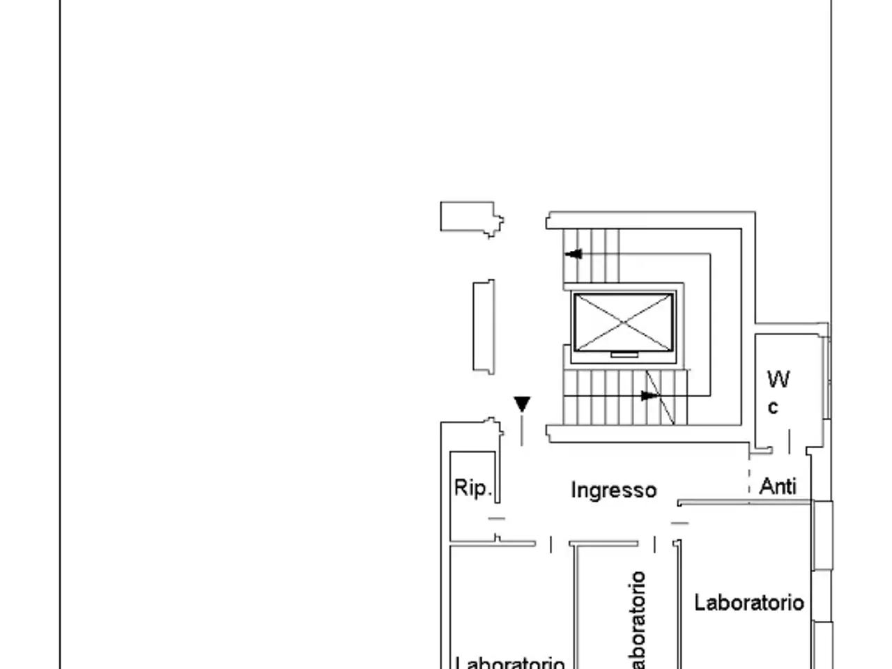 Ufficio in Sarmeola | Ufficio in Affitto Rif. 1626, Rubano, {3} - Planimetria 1