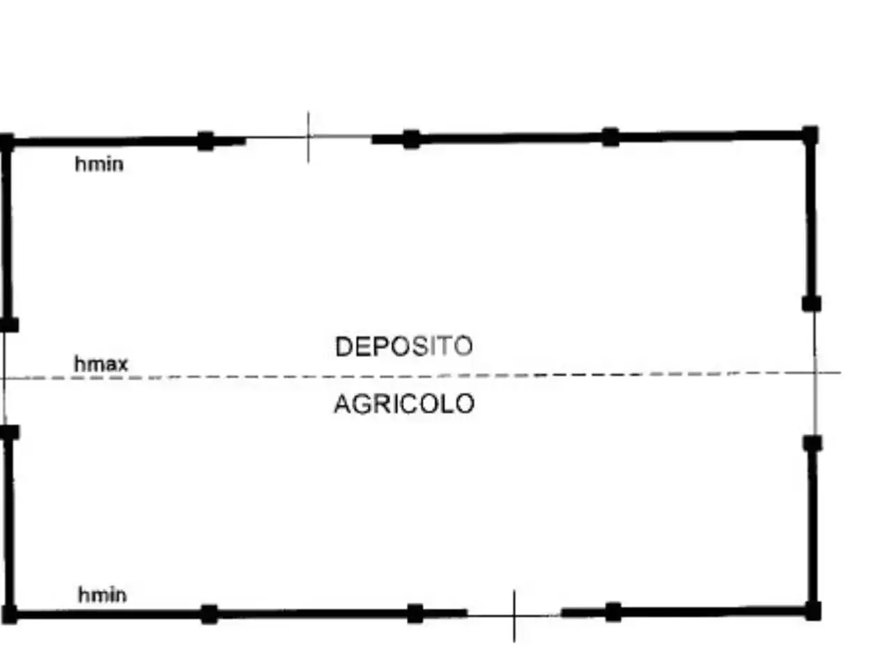 Capannone in Via Ghiarata, Castelfranco Emilia, {3} - Planimetria 1