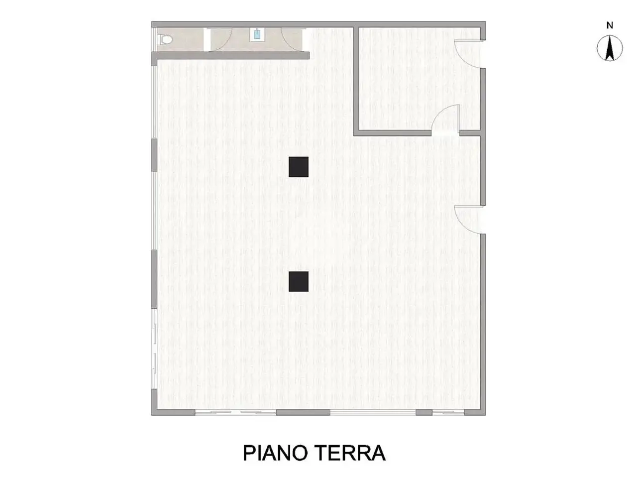 Negozio in Via Tomasina, Guidizzolo, {3} - Planimetria 1