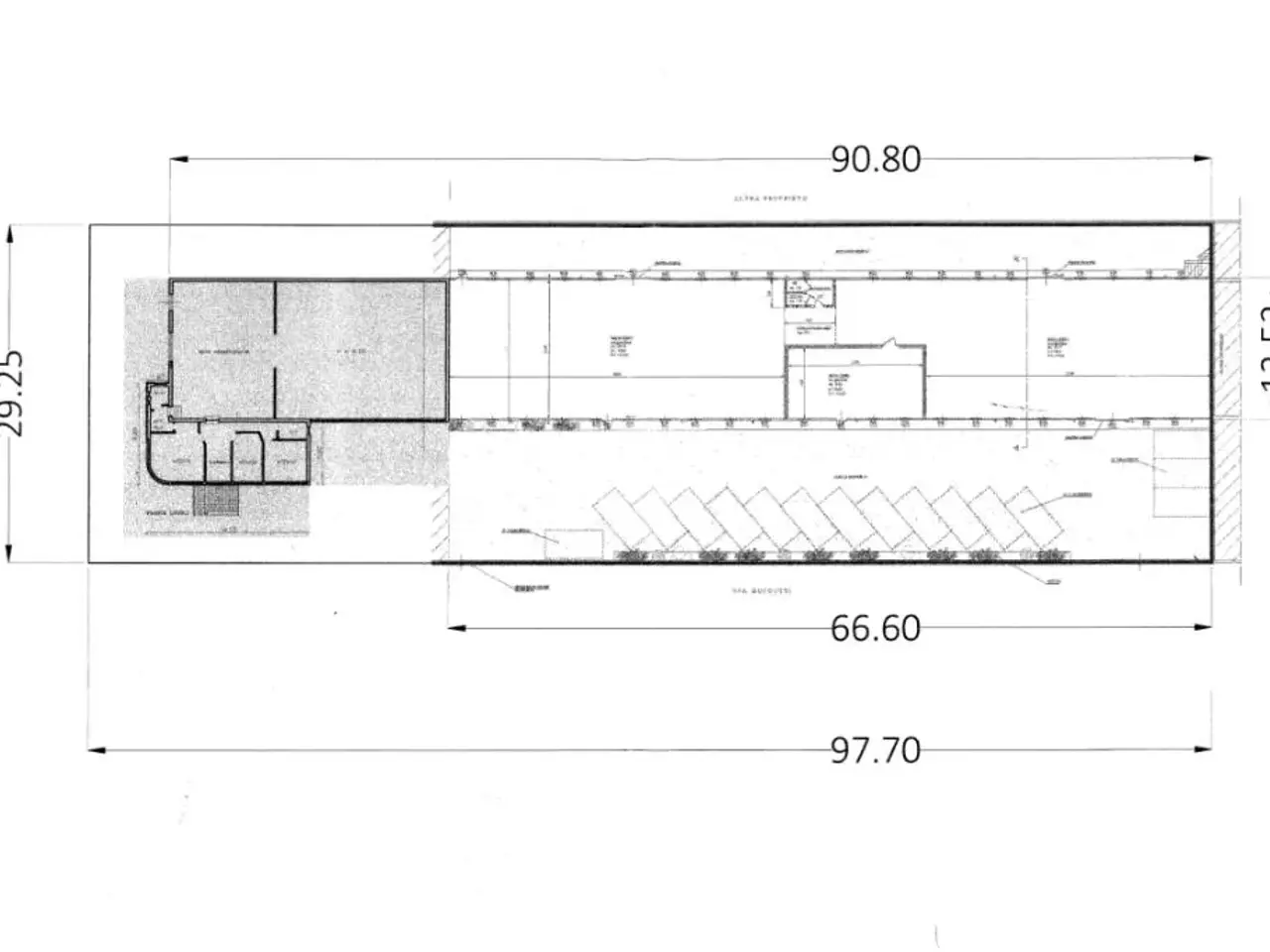 Capannone in Via Zuccotti 47, Castelnuovo Del Garda, {3} - Planimetria 1
