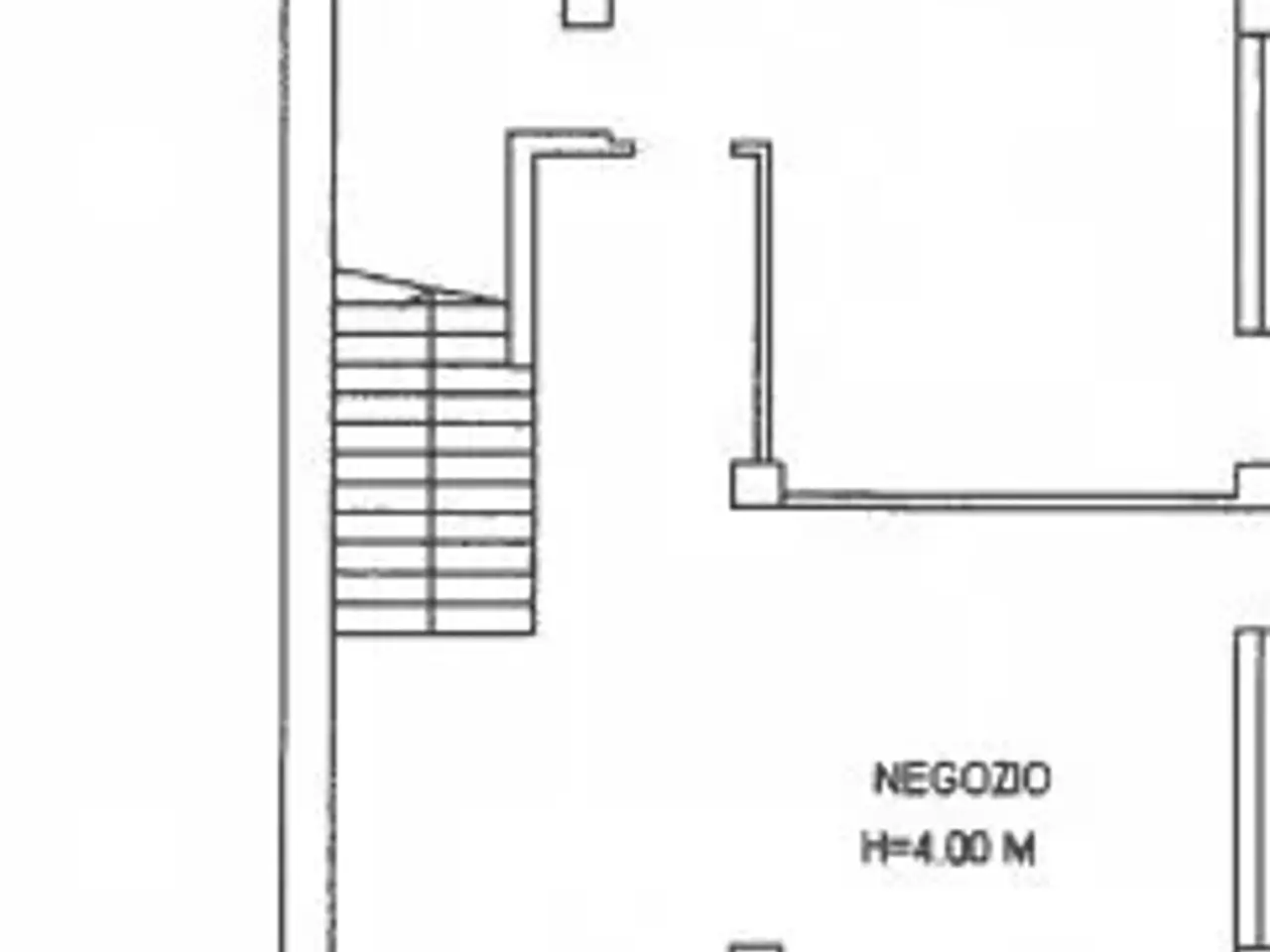 Negozio in Via Siccardi 2, Verzuolo, {3} - Planimetria 1