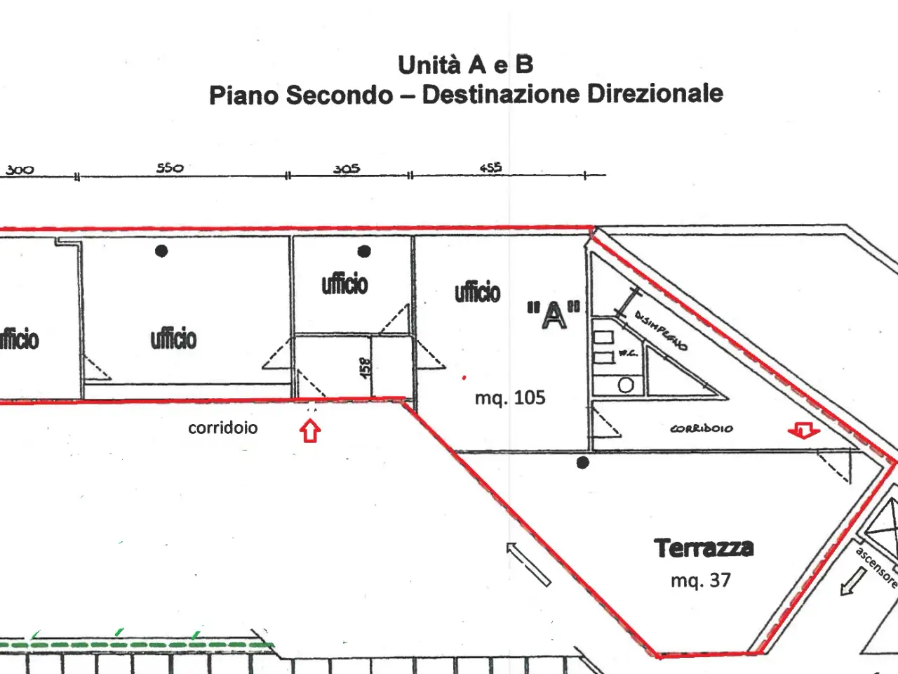 Ufficio in , Lucca, {3} - Planimetria 1