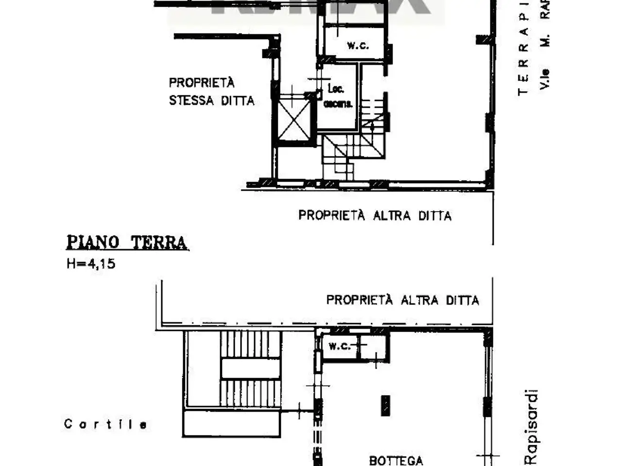 Negozio in Viale Mario Rapisardi 308, Catania, {3} - Planimetria 1