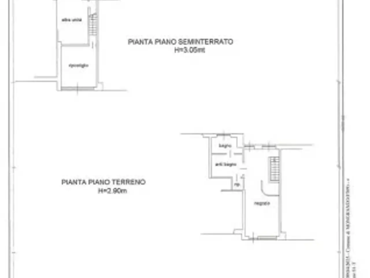 Negozio in Via Giuseppe Cabrino 56, Mongrando, {3} - Planimetria 1