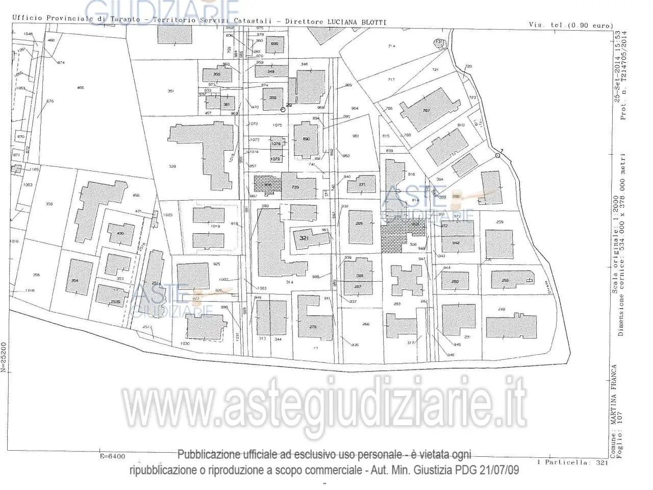 Laboratorio in Via Mottola 206/B 206, Martina Franca, {3} - Planimetria 1