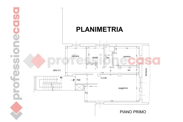 Vierzimmerwohnung in Via Celso Cittadini  19, Siena - Foto 1