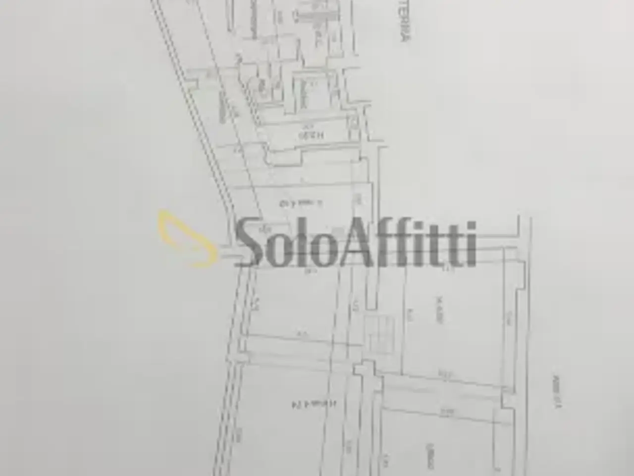 Negozio in Via dei Montanini, Siena, {3} - Planimetria 1