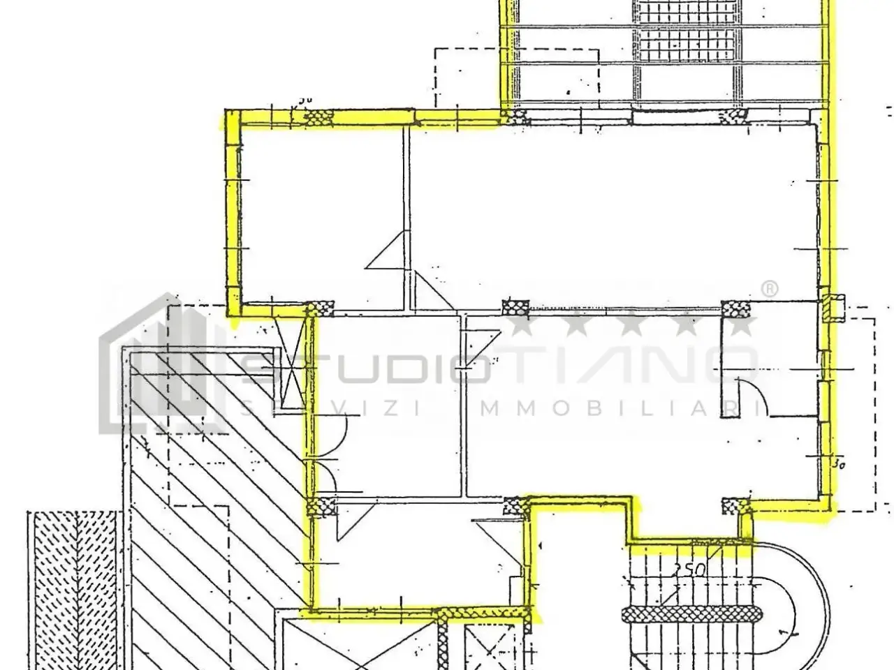 Ufficio in Piazza della Liberta 35, Rende, {3} - Planimetria 1
