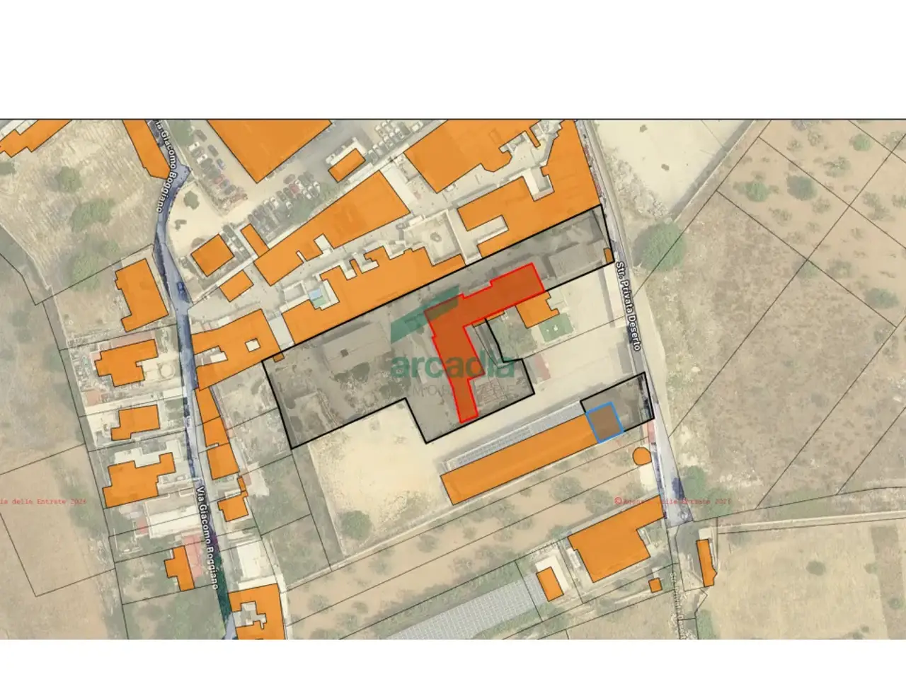 Ufficio in Strada Privata Deserto 38, Bari, {3} - Planimetria 1