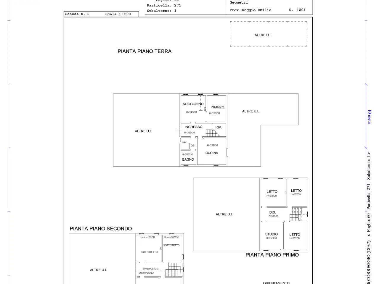 Locale commerciale in Via Fossa Ronchi 29, Correggio, {3} - Planimetria 1