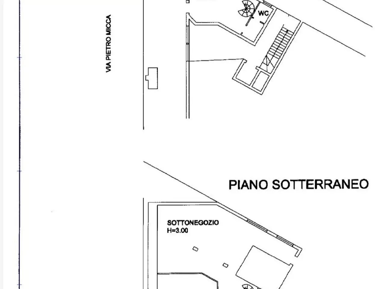Negozio in Via Pietro Micca, Novara, {3} - Planimetria 1