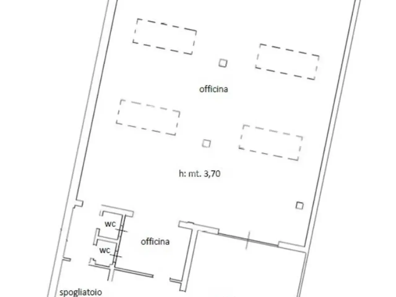 Capannone in Via Brissogne 46, Torino, {3} - Planimetria 1