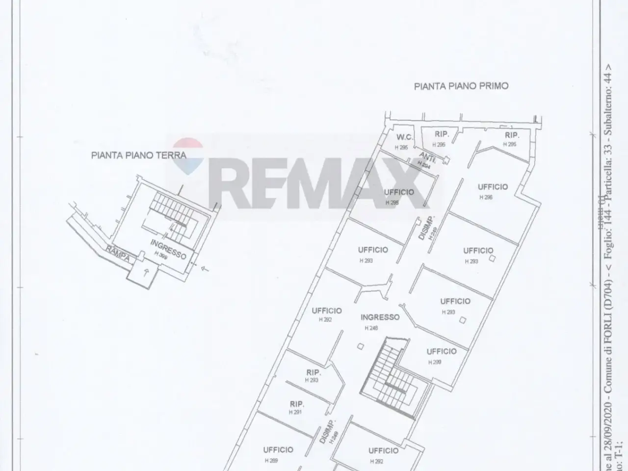 Negozio in Viale Italia, Forli', {3} - Planimetria 1