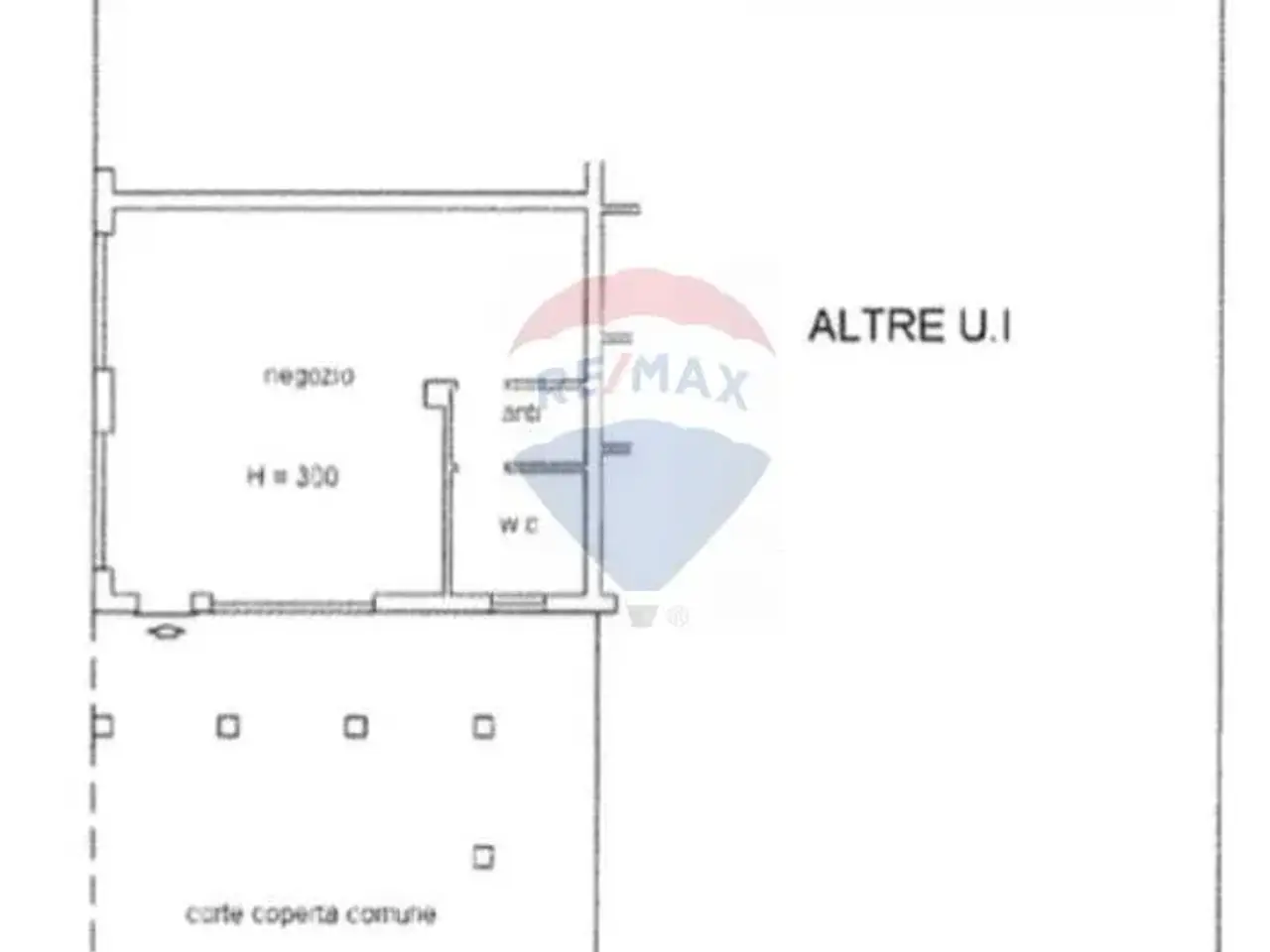 Negozio in Via Luciano Manara 2, Arsago Seprio, {3} - Planimetria 1