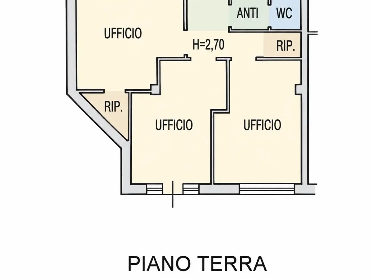 Ufficio in Via Roma, San Bonifacio, {3} - Planimetria 1