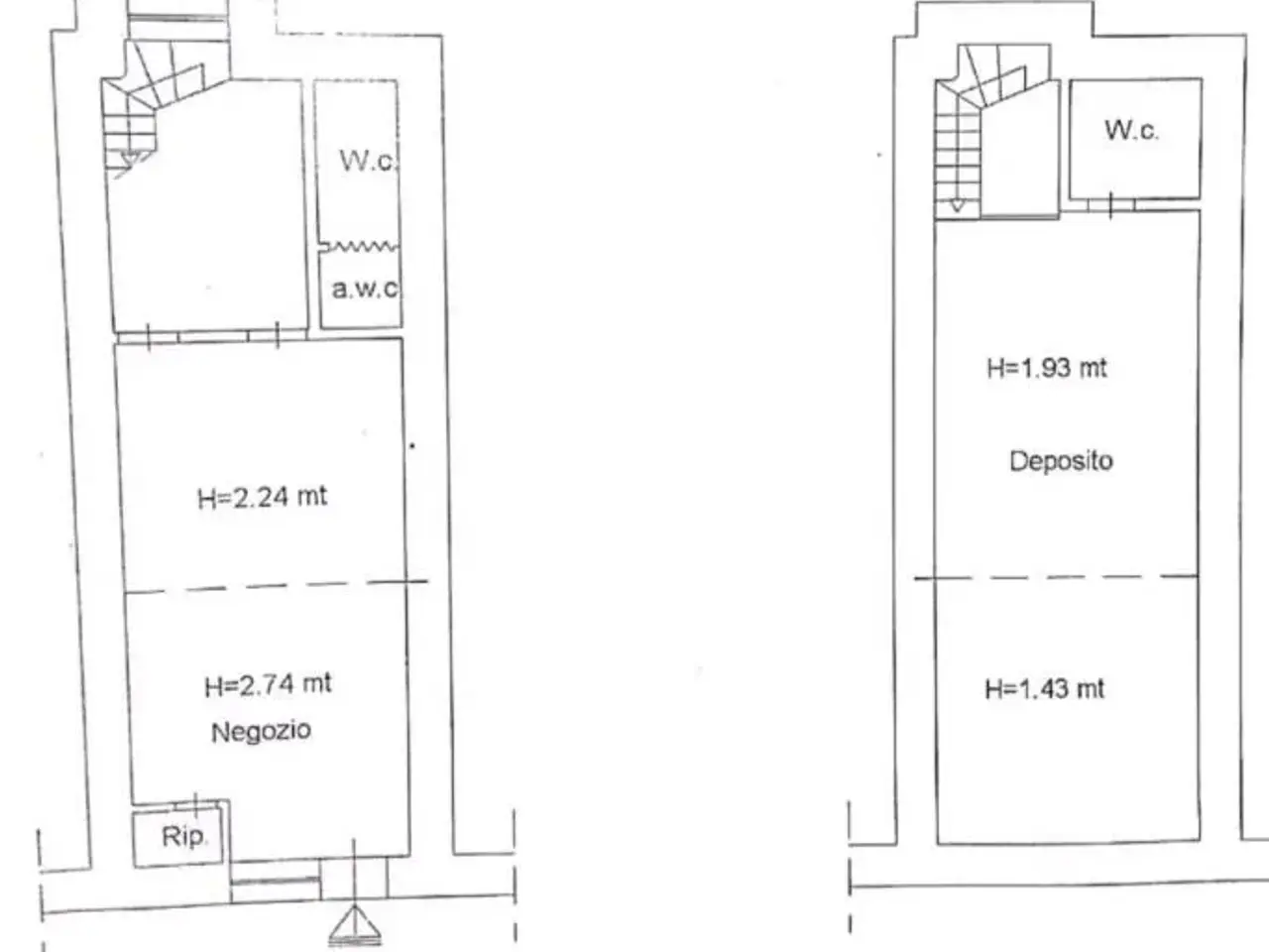 Negozio in Via Ettore Lombardo Pellegrino 92, Messina, {3} - Planimetria 1