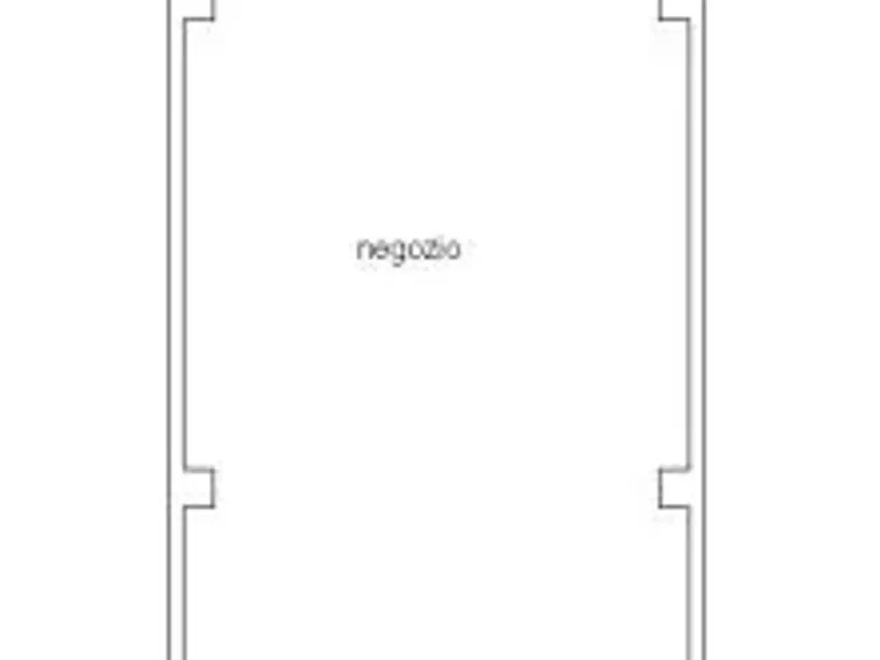 Negozio in Via Salvatore Fitto 106, Maglie, {3} - Planimetria 1