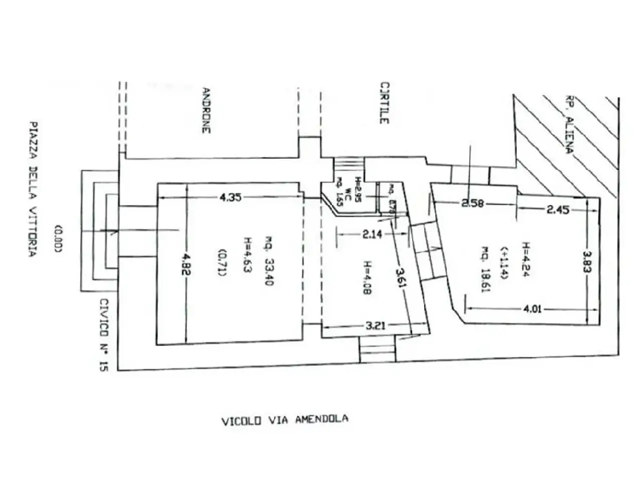 Negozio in Piazza Vittorio 14, Maddaloni, {3} - Planimetria 1