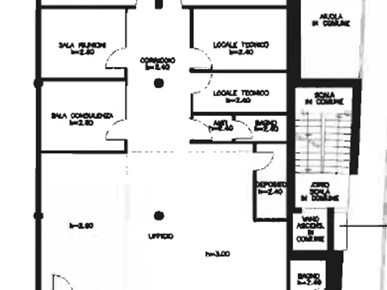 Ufficio in Via dei Solteri, Trento, {3} - Planimetria 1