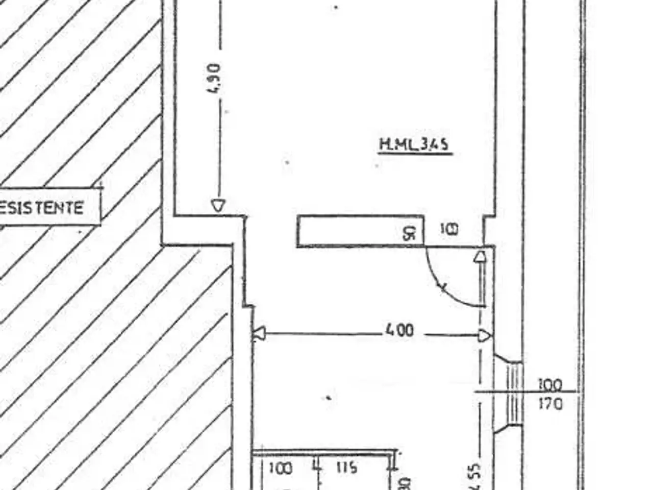 Negozio in Via Isonzo, Mariano Comense, {3} - Planimetria 1