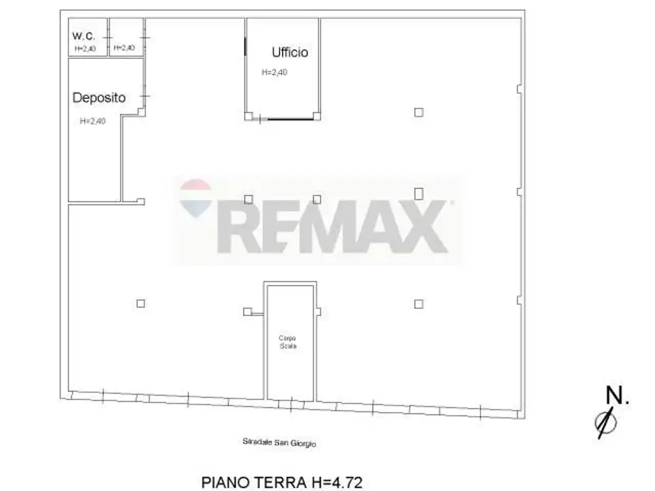 Laboratorio in Stradale San Giorgio 116, Catania, {3} - Planimetria 1