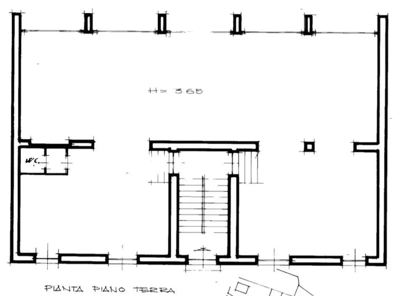Palazzina commerciale in Strada Trasimeno Ovest 159, Perugia, {3} - Planimetria 1